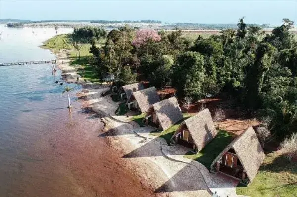 Imagen aérea del Parque Ito en Yguazú